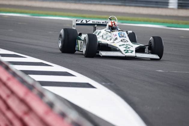 Williams FW07 during the 2023 Formula 1 Aramco British Grand Prix, 10th round of the 2023 Formula One World Championship, WM, Weltmeisterschaft from July 7 to 9, 2023 on the Silverstone Circuit, in Silverstone, United Kingdom  Copyright: xXavixBonilla DPPI IPAxSportx xipx xIPAxSportx 0 IPA_IPA39081760