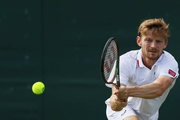 The Championships Wimbledon 2023- DAY 4- 06 07 2023 Great Britain, London, All England Lawn Tennis Club, The Championships Wimbledon 2023 - DAY 4- 06 07 2023 Belgian player David Goffin (BEL) leaves the court after he lost his second round against Tomas Barrios Vera (CHI) in London , All England Lawn Tennis Club at The Championships Wimbledon 2023 LONDON GREAT BRITAIN  Copyright: xMélaniexJeusettex