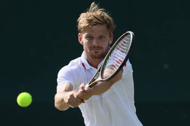 The Championships Wimbledon 2023- DAY 4- 06 07 2023 Great Britain, London, All England Lawn Tennis Club, The Championships Wimbledon 2023 - DAY 4- 06 07 2023 Belgian player David Goffin (BEL) leaves the court after he lost his second round against Tomas Barrios Vera (CHI) in London , All England Lawn Tennis Club at The Championships Wimbledon 2023 LONDON GREAT BRITAIN  Copyright: xMélaniexJeusettex