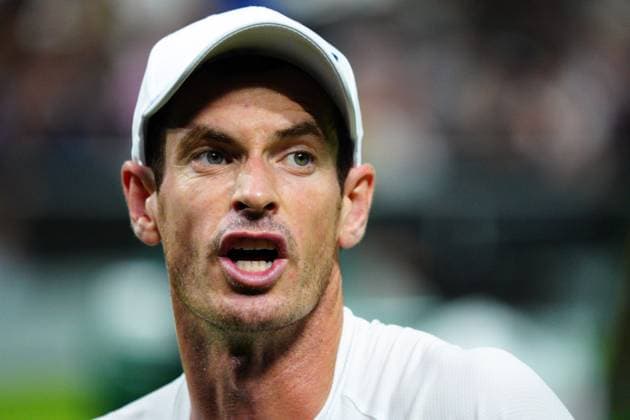 Mandatory Credit: Photo by Javier Garcia Shutterstock (13995919jo) Andy Murray during his second round match Wimbledon Tennis Championships, Day 4, The All England Lawn Tennis and Croquet Club, London, UK - 06 Jul 2023 Wimbledon Tennis Championships, Day 4, The All England Lawn Tennis and Croquet Club, London, UK - 06 Jul 2023  Copyright: xJavierxGarcia Shutterstockx 13995919jo