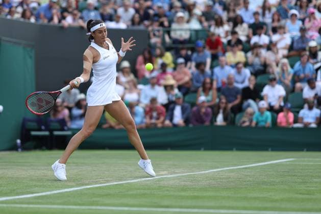 Caroline Garcia during the 2023 Wimbledon Championships on July 6, 2023 at All England Lawn Tennis & Croquet Club in Wimbledon, England  Copyright: xAntoinexCouvercelle DPPI IPAxSpox xIPAxSportx 0 IPA_IPA39091001