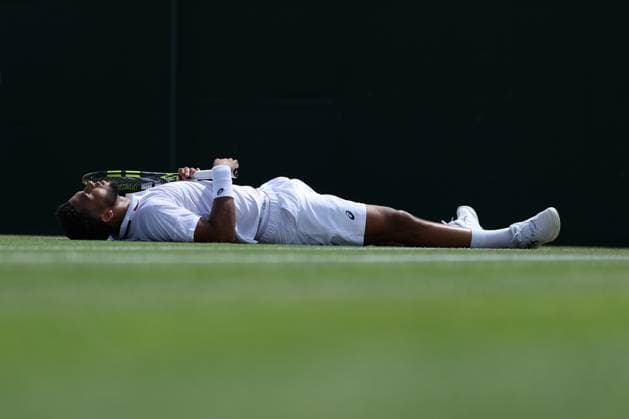 Arthur Fils (Fra) during the 2023 Wimbledon Championships on July 6, 2023 at All England Lawn Tennis & Croquet Club in Wimbledon, England  Copyright: xAntoinexCouvercelle DPPI IPAxSpox xIPAxSportx 0 IPA_IPA39091098