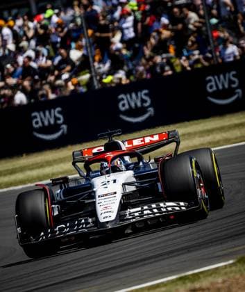 SILVERSTONE - Nyck de Vries (AlphaTauri) during the 1st free practice for the Grand Prix of Great Britain. ANP SEM VAN DER WAL F1 Grand Prix of Great Britain - Practice 2023 xVIxANPxSportx xxANPxIVx 473201757 originalFilename: 473201757.jpg