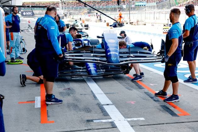 23 Alexander Albon (THA, Williams Racing), F1 Grand Prix of Great Britain at Silverstone Circuit on July 7, 2023 in Silverstone, Great Britain. (Photo by HOCH ZWEI) Silverstone Great Britain