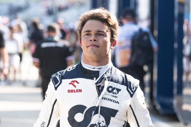 Nyck De Vries (NED, Scuderia AlphaTauri 21) im Paddock, Großer Preis von Großbritannien, Silverstone, Motorsport, Formel 1, Großer Preis von Großbritannien, Silverstone, Motorsport, Formel 1 Towcester Copyright: xEibner-Pressefotox EP_EER