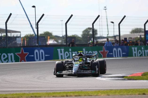 Formula 1 Championship - Formula 1 Aramco British Grand Prix 2023 - Practice 1 e 2 Lewis Hamilton (GBR) Mercedes W14 E Performance during Formula 1 Aramco British Grand Prix 2023 - Practice 1 e 2, Formula 1 Championship in Silverstone, England, July 07 2023 Silverstone Silverstone circuit England Copyright: xAlessioxDexMarcox xLiveMediax LPS_993279