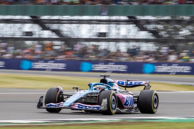 8th July 2023: Silverstone Circuit, Northamptonshire, England: Formula 1 2023 Aramco British F1 Grand Prix: Qualifying Day;Esteban Ocon in his BWT Apline F1 Team Alpine-Renault A523 during FP3  ActionPlus12528565 TimxWilliams