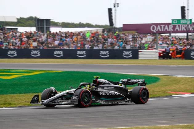 July 8, 2023, Silverstone, Englan, Great Britain: Lewis Hamilton (GBR) Mercedes W14 E Performance..during FORMULA 1 ARAMCO BRITISH GRAND PRIX 2023 - jUL7-9 Silverstone, Great Britain Silverstone Great Britain - ZUMAm217 20230708_zsp_m217_055 Copyright: xAlessioxDexMarcox