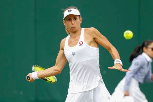 Julia Grabher Tennis - Wimbledon 2023 - Grand Slam ITF ATP, Tennis Herren WTA, Tennis Damen - AELTC - London - - Great Britain - 8 July 2023. Copyright: xJuergenxHasenkopfx