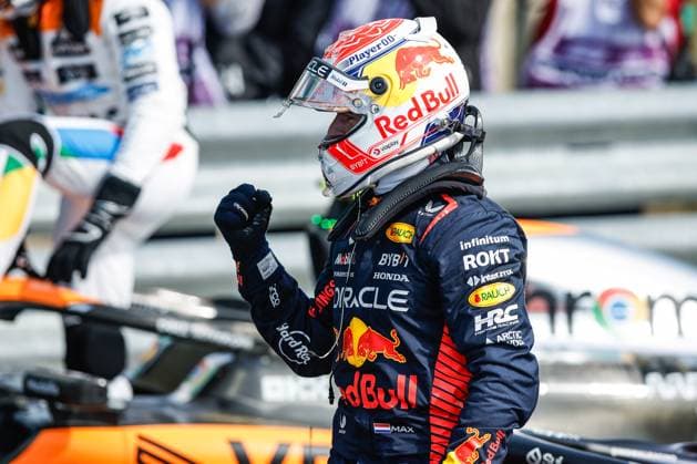 1 Max Verstappen (NLD, Oracle Red Bull Racing), F1 Grand Prix of Great Britain at Silverstone Circuit on July 8, 2023 in Silverstone, Great Britain. (Photo by HOCH ZWEI) Silverstone Great Britain