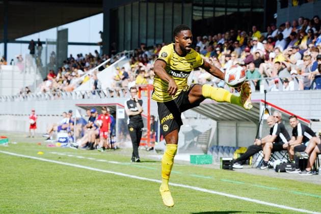 Foto Manuel Geisser 08.07.2023 Fussball Testspiel Saison 2023 2024 BSC Young Boys - Hertha BSC 4:2 Bild : Ulisses Garcia (YB) Aktion Einzelbild