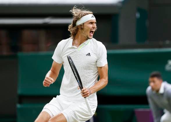 Alexander Zverev macht die Faust und jubelt, Jubel, Freude, Emotion Copyright: xJuergenxHasenkopfx