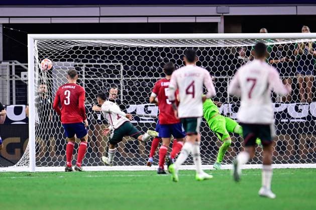 RECORD DATE NOT STATED 2023 CONCACAF Gold Cup Mexico vs Costa Rica CF Erick Sanchez celebrates his goal 2-0 of Mexico during the game Mexico (Mexican national team, Nationalteam vs Costa Rica, corresponding to Quarterfinals of the CONCACAF Gold Cup 2023, at AT-T Stadium, on July 08, 2023. <br><br> Erick Sanchez celebra su gol 2-0 de Mexico durante el partido Mexico (Seleccion Nacional Mexicana) vs Costa Rica, correspondiente a cuartos de Final de la Copa Oro de la CONCACAF 2023, en el AT-T Stadium, el 08 de Julio de 2023. ARLINGTON TEXAS ESTADOS UNIDOS  Copyright: xJorgexMartinezx 20230708230346_CGC_CF_MEX_CRC_SANCHEZ282