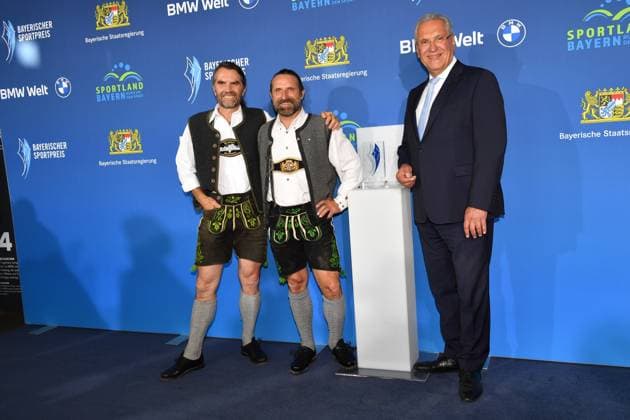 Bayerischer Sportpreis 2023 Preis, Ehrung, Verleihung BMW Welt München 08. Juli 2023