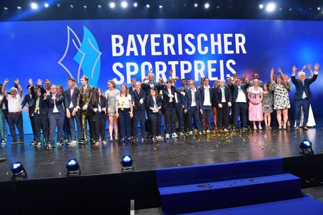 Bayerischer Sportpreis 2023 Preis, Ehrung, Verleihung BMW Welt München 08. Juli 2023