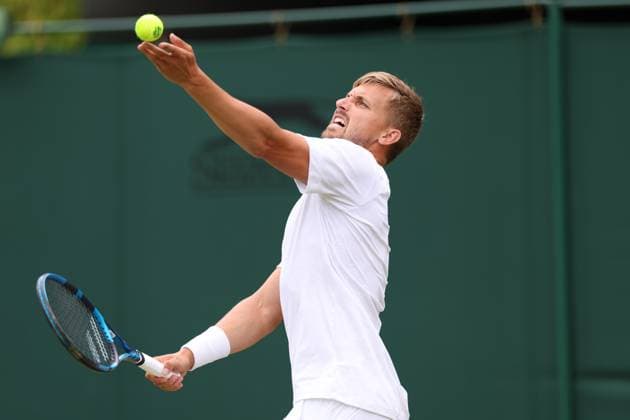 9th July 2023; All England Lawn Tennis and Croquet Club, London, England: Wimbledon Tennis Tournament; Lloyd Glasspool and Nicolas Mahut during their match with David Pel and Reese Stalder  ActionPlus12529061 ShaunxBrooks