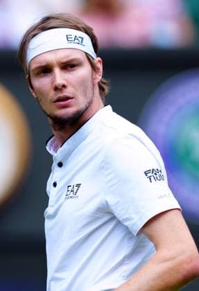 Mandatory Credit: Photo by Javier Garcia Shutterstock (14003010bl) Alexander Bublik during his fourth round match Wimbledon Tennis Championships, Day 7, The All England Lawn Tennis and Croquet Club, London, UK - 09 Jul 2023 Wimbledon Tennis Championships, Day 7, The All England Lawn Tennis and Croquet Club, London, UK - 09 Jul 2023  Copyright: xJavierxGarcia Shutterstockx 14003010bl