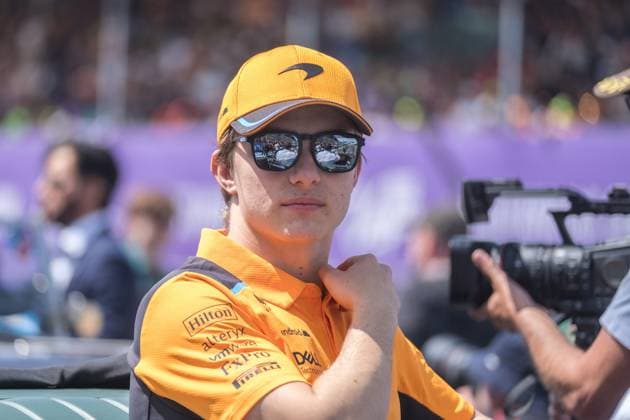 Oscar Piastri (AUS, McLaren F1 Team 81), Großer Preis von Großbritannien, Silverstone, Motorsport, Formel 1, Großer Preis von Großbritannien, Silverstone, Motorsport, Formel 1 Towcester Copyright: xEibner-Pressefotox EP_EER