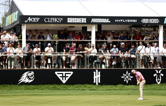 Mandatory Credit: Photo by James Marsh Shutterstock (13995950am) Cameron Smith of Australia and team Ripper GC during his round. LIV Golf Invitational London, Day Three, Golf, Centurion Club, Hemel Hempstead, UK - 09 Jul 2023 LIV Golf Invitational London, Day Three, Golf, Centurion Club, Hemel Hempstead, UK - 09 Jul 2023 Copyright: xJamesxMarsh Shutterstockx 13995950am