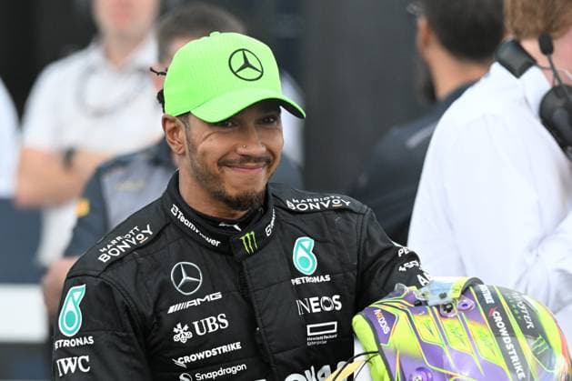 9th July 2023: Silverstone Circuit, Northamptonshire, England: Formula 1 2023 Aramco British F1 Grand Prix: Race Day; Lewis Hamilton of the Mercedes team after finishing third in the British Grand Prix  ActionPlus12529308 SimonxWest