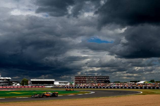 4 Lando Norris (GBR, McLaren F1 Team), F1 Grand Prix of Great Britain at Silverstone Circuit on July 9, 2023 in Silverstone, Great Britain. (Photo by HOCH ZWEI) Silverstone Great Britain