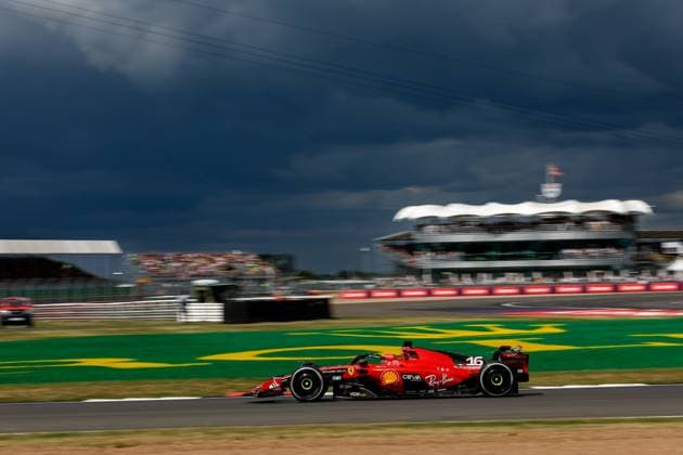 16 Charles Leclerc (MCO, Scuderia Ferrari), F1 Grand Prix of Great Britain at Silverstone Circuit on July 9, 2023 in Silverstone, Great Britain. (Photo by HOCH ZWEI) Silverstone Great Britain