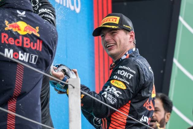 Max Verstappen (NED, Oracle Red Bull Racing 1) Grosser Preis von Grossbritannien, Silverstone, Motorsport, Formel 1, 09.07.2023 Grosser Preis von Grossbritannien, Silverstone, Motorsport, Formel 1, 09.07.2023 Towcester Copyright: xEibner-Pressefoto MarkoxKnabx EP_EER