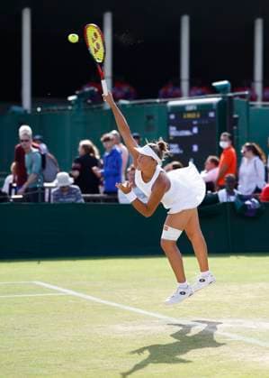 Sonja Zhiyenbayeva (GER) Maedchen Einzel GS Tennis - Wimbledon 2023 - Grand Slam ITF ATP, Tennis Herren WTA, Tennis Damen - AELTC - London - - Great Britain - 9 July 2023. Copyright: xJuergenxHasenkopfx