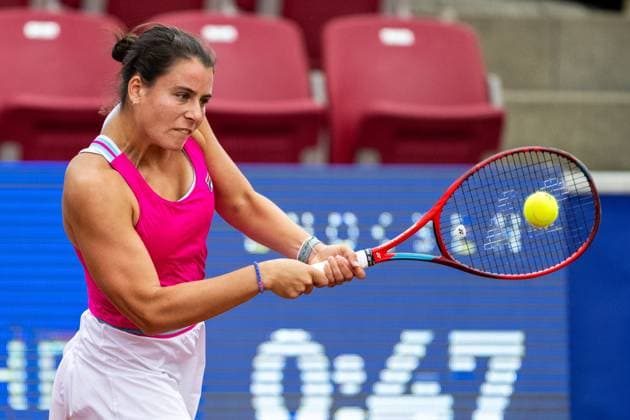 230710 Emma Navarro, USA, under dag 1 av WTA, Tennis Damen Nordea Open den 10 juli 2023 i Bastad. Copyright: MATHILDAxAHLBERG BB230710MA052