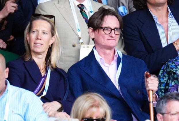 Mandatory Credit: Photo by Javier Garcia Shutterstock (14003748bt) Hamish Bowles watching the action on Centre Court Wimbledon Tennis Championships, Day 8, The All England Lawn Tennis and Croquet Club, London, UK - 10 Jul 2023 Wimbledon Tennis Championships, Day 8, The All England Lawn Tennis and Croquet Club, London, UK - 10 Jul 2023  Copyright: xJavierxGarcia Shutterstockx 14003748bt