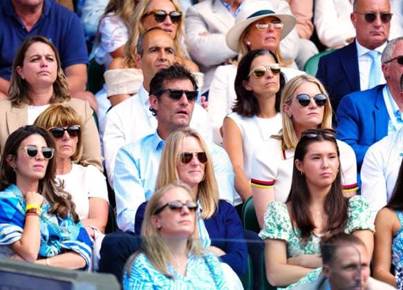 Mandatory Credit: Photo by Javier Garcia Shutterstock (14003748dj) Mark Webber watching the action on Centre Court Wimbledon Tennis Championships, Day 8, The All England Lawn Tennis and Croquet Club, London, UK - 10 Jul 2023 Wimbledon Tennis Championships, Day 8, The All England Lawn Tennis and Croquet Club, London, UK - 10 Jul 2023  Copyright: xJavierxGarcia Shutterstockx 14003748dj