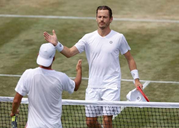 Neal Skupski, Wesley Koolhof, Herren Doppel Tennis - Wimbledon 2023 - Grand Slam ITF ATP, Tennis Herren WTA, Tennis Damen - AELTC - London - - Great Britain - 10 July 2023. Copyright: xJuergenxHasenkopfx