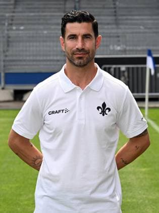 10.07.2023, xjhx, Fussball 1.Bundesliga, SV Darmstadt 98 - Fototermin Saison 2023 24, emspor, Co Trainer Ovid Hajou; SV Darmstadt 98; 1.BL, Porträttermin 2023 2024 (DFL DFB REGULATIONS PROHIBIT ANY USE OF PHOTOGRAPHS as IMAGE SEQUENCES and or QUASI-VIDEO) Darmstadt
