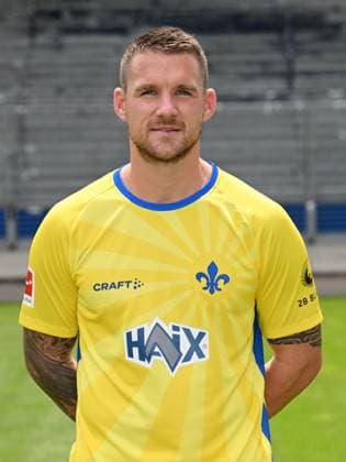 10.07.2023, xjhx, Fussball 1.Bundesliga, SV Darmstadt 98 - Fototermin Saison 2023 24 1.BL Porträttermin 2023 2024 emspor, v.l. Marcel Schuhen; SV Darmstadt 98; 1.BL, Porträttermin 2023 2024 (DFL DFB REGULATIONS PROHIBIT ANY USE OF PHOTOGRAPHS as IMAGE SEQUENCES and or QUASI-VIDEO) Darmstadt