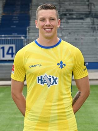 10.07.2023, xjhx, Fussball 1.Bundesliga, SV Darmstadt 98 - Fototermin Saison 2023 24 1.BL Porträttermin 2023 2024 emspor, v.l. Alexander Brunst ; SV Darmstadt 98; 1.BL, Porträttermin 2023 2024 (DFL DFB REGULATIONS PROHIBIT ANY USE OF PHOTOGRAPHS as IMAGE SEQUENCES and or QUASI-VIDEO) Darmstadt