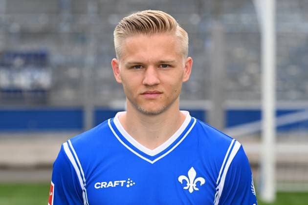 10.07.2023, xjhx, Fussball 1.Bundesliga, SV Darmstadt 98 - Fototermin Saison 2023 24 1.BL Porträttermin 2023 2024 emspor, v.l. Andreas Mueller Müller; SV Darmstadt 98; 1.BL, Porträttermin 2023 2024 (DFL DFB REGULATIONS PROHIBIT ANY USE OF PHOTOGRAPHS as IMAGE SEQUENCES and or QUASI-VIDEO) Darmstadt