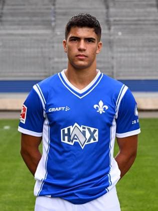 10.07.2023, xjhx, Fussball 1.Bundesliga, SV Darmstadt 98 - Fototermin Saison 2023 24 1.BL Porträttermin 2023 2024 emspor, v.l. Fabio Torsiello; SV Darmstadt 98; 1.BL, Porträttermin 2023 2024 (DFL DFB REGULATIONS PROHIBIT ANY USE OF PHOTOGRAPHS as IMAGE SEQUENCES and or QUASI-VIDEO) Darmstadt