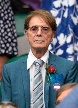 Mandatory Credit: Photo by Dave Shopland Shutterstock (14003757ax) Cliff Richard watching the action on Centre Court Wimbledon Tennis Championships, Day 9, The All England Lawn Tennis and Croquet Club, London, UK - 11 Jul 2023 Wimbledon Tennis Championships, Day 9, The All England Lawn Tennis and Croquet Club, London, UK - 11 Jul 2023  Copyright: xDavexShopland Shutterstockx 14003757ax