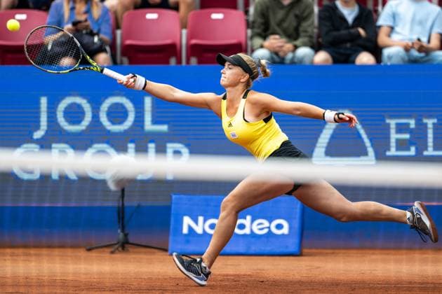 230711 Caijsa Hennemann, Sverige, under dag 2 av WTA, Tennis Damen Nordea Open den 11 juli 2023 i Bastad. Copyright: MATHILDAxAHLBERG BB230711MA104