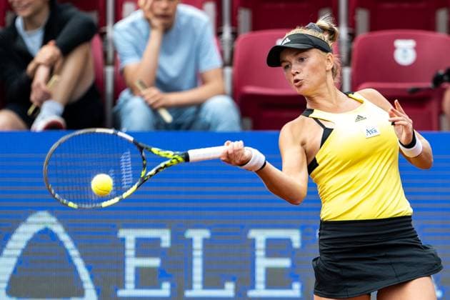 230711 Caijsa Hennemann, Sverige, under dag 2 av WTA, Tennis Damen Nordea Open den 11 juli 2023 i Bastad. Copyright: MATHILDAxAHLBERG BB230711MA108