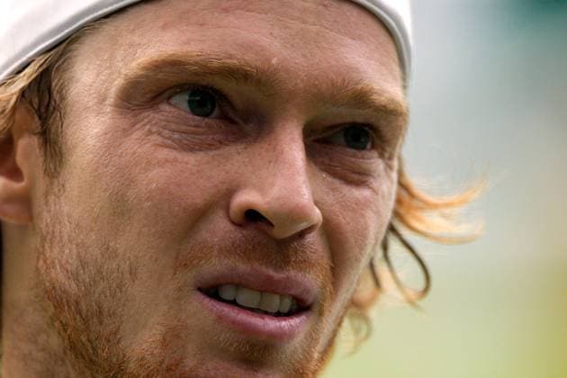 Mandatory Credit: Photo by Dave Shopland Shutterstock (14003757el) Andrey Rublev during his quarter final match Wimbledon Tennis Championships, Day 9, The All England Lawn Tennis and Croquet Club, London, UK - 11 Jul 2023 Wimbledon Tennis Championships, Day 9, The All England Lawn Tennis and Croquet Club, London, UK - 11 Jul 2023  Copyright: xDavexShopland Shutterstockx 14003757el