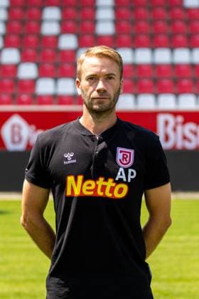 11.07.2023, Fussball, GER, Saison, 3.Liga, Porträttermin 2023 2024, SSV Jahn Regensburg Andreas Patz (Co-Trainer); SSV Jahn Regensburg; 3.Liga, Porträttermin 2023 2024, DFL REGULATIONS PROHIBIT ANY USE OF PHOTOGRAPHS AS IMAGE SEQUENCES AND OR QUASI-VIDEO.