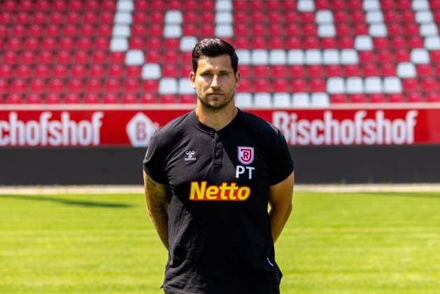 11.07.2023, Fussball, GER, Saison, 3.Liga, Porträttermin 2023 2024, SSV Jahn Regensburg Philipp Tschauner (Torwart-Trainer); SSV Jahn Regensburg; 3.Liga, Porträttermin 2023 2024, DFL REGULATIONS PROHIBIT ANY USE OF PHOTOGRAPHS AS IMAGE SEQUENCES AND OR QUASI-VIDEO.