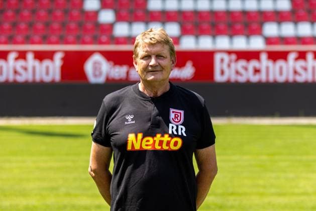 11.07.2023, Fussball, GER, Saison, 3.Liga, Porträttermin 2023 2024, SSV Jahn Regensburg Reinhold Reisinger (Betreuer); SSV Jahn Regensburg; 3.Liga, Porträttermin 2023 2024, DFL REGULATIONS PROHIBIT ANY USE OF PHOTOGRAPHS AS IMAGE SEQUENCES AND OR QUASI-VIDEO.