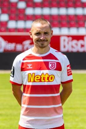 11.07.2023, Fussball, GER, Saison, 3.Liga, Porträttermin 2023 2024, SSV Jahn Regensburg Andreas Geipl; SSV Jahn Regensburg; 3.Liga, Porträttermin 2023 2024, DFL REGULATIONS PROHIBIT ANY USE OF PHOTOGRAPHS AS IMAGE SEQUENCES AND OR QUASI-VIDEO.