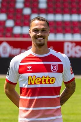 11.07.2023, Fussball, GER, Saison, 3.Liga, Porträttermin 2023 2024, SSV Jahn Regensburg Joel Zwarts; SSV Jahn Regensburg; 3.Liga, Porträttermin 2023 2024, DFL REGULATIONS PROHIBIT ANY USE OF PHOTOGRAPHS AS IMAGE SEQUENCES AND OR QUASI-VIDEO.