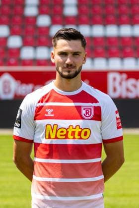 11.07.2023, Fussball, GER, Saison, 3.Liga, Porträttermin 2023 2024, SSV Jahn Regensburg Christian Schmidt; SSV Jahn Regensburg; 3.Liga, Porträttermin 2023 2024, DFL REGULATIONS PROHIBIT ANY USE OF PHOTOGRAPHS AS IMAGE SEQUENCES AND OR QUASI-VIDEO.