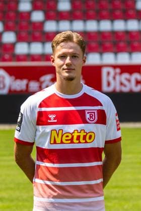 11.07.2023, Fussball, GER, Saison, 3.Liga, Porträttermin 2023 2024, SSV Jahn Regensburg Tobias Eisenhuth; SSV Jahn Regensburg; 3.Liga, Porträttermin 2023 2024, DFL REGULATIONS PROHIBIT ANY USE OF PHOTOGRAPHS AS IMAGE SEQUENCES AND OR QUASI-VIDEO.