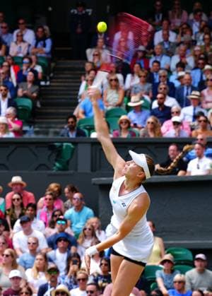Mandatory Credit: Photo by Javier Garcia Shutterstock (14006839v) Elina Svitolina during her quarter final match Wimbledon Tennis Championships, Day 10, The All England Lawn Tennis and Croquet Club, London, UK - 12 Jul 2023 Wimbledon Tennis Championships, Day 10, The All England Lawn Tennis and Croquet Club, London, UK - 12 Jul 2023  Copyright: xJavierxGarcia Shutterstockx 14006839v