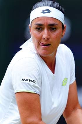 Mandatory Credit: Photo by Javier Garcia Shutterstock (14006839bc) Ons Jabeur during her quarter final match Wimbledon Tennis Championships, Day 10, The All England Lawn Tennis and Croquet Club, London, UK - 12 Jul 2023 Wimbledon Tennis Championships, Day 10, The All England Lawn Tennis and Croquet Club, London, UK - 12 Jul 2023  Copyright: xJavierxGarcia Shutterstockx 14006839bc